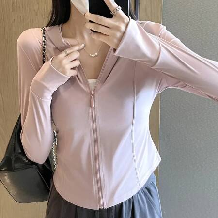 S-2XL جديد هينغ معطف رياضي هوديس المرأة القوطي البلوز الشمس ملابس واقية الأشعة فوق البنفسجية الملابس الواقية باردة وتنفس