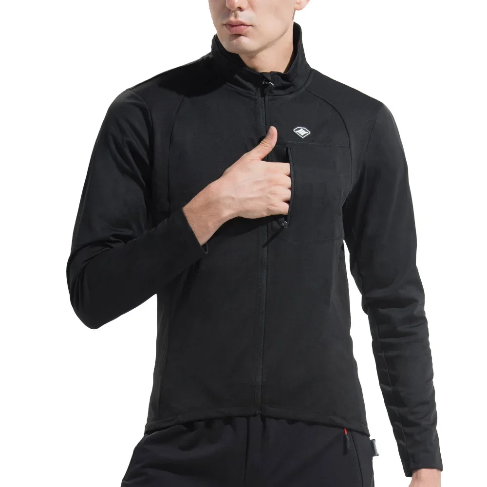 Santic الصوف MTB/الطريق دراجة جيرسي لي الشتاء الدراجات السترات يندبروف الحرارية الدافئة ركوب القمم طويلة الأكمام دراجة معطف رياضي - Image 2