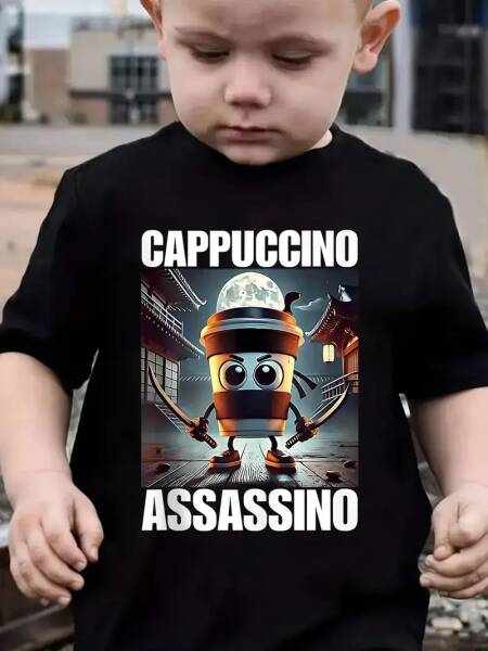 Y2k بنين بنات الإيطالية Brainrot الحيوانات الاطفال تي شيرت تونغ تونغ صحور قصيرة الأكمام بلايز مضحك ميمي لطيف المحملة ملابس الصيف