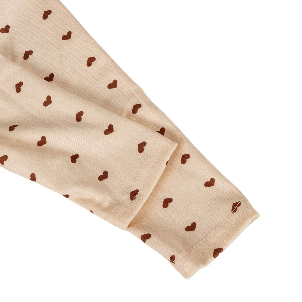 ربيع الخريف الفتيات كشكش طوق الأزهار قميص مطبوع الأطفال الصلبة مضلع قاع قميص طفل رضيع عادية القطن تيز الملابس - Image 5