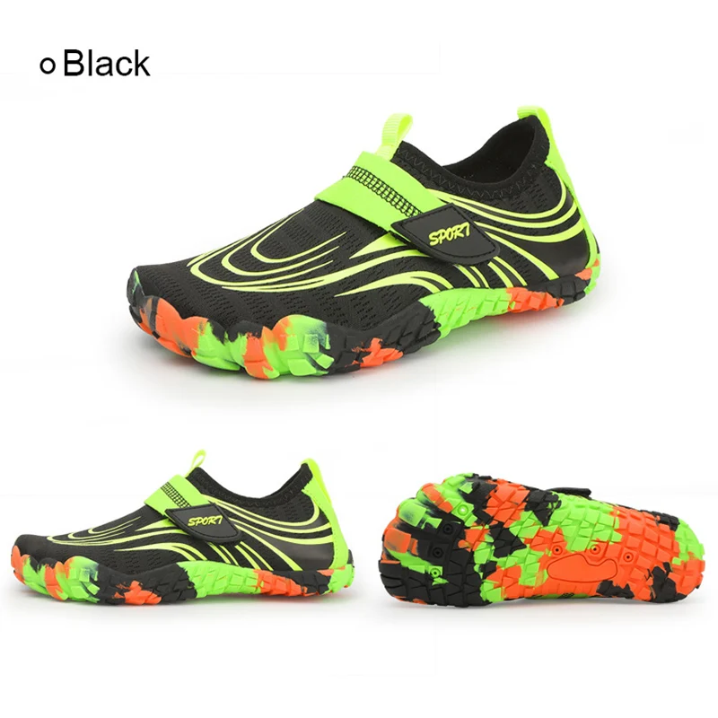 أحذية مائية صيفية قابلة للتنفس حافي القدمين للأطفال الأولاد أحذية رياضية للشاطئ ومضادة للانزلاق للأطفال في الأماكن المغلقة أحذية ركض للياقة البدنية - Image 6