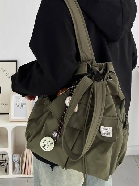 حقيبة ظهر خفيفة الوزن للسفر متعددة الاستخدامات، حقيبة نسائية عصرية للطالبات الجامعيات، حقيبة بسيطة للتنقل اليومي وتسلق الجبال...