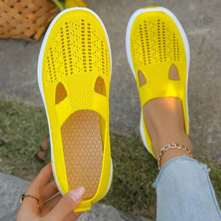 أحذية نسائية، أحذية رياضية نسائية، أحذية صيفية مجوفة، شحن مجاني