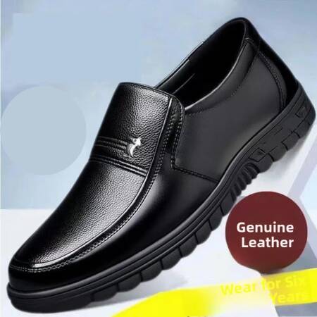 أحذية من الجلد العسكري من الدرجة الأولى أحذية رجال الأعمال غير الرسمية أحذية سفلية ناعمة 100% من جلد البقر بالكامل تخفيضات خاصة