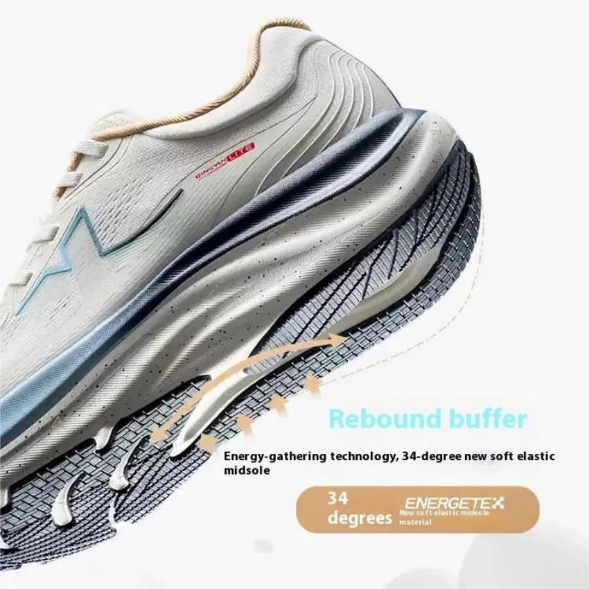 Xtep QingYun LITE أحذية الجري الناعمة للرجال 2025 أحذية رياضية شتوية مقاومة للاهتراء وخفيفة الوزن عالمية 975219110056 - Image 3