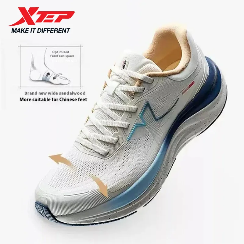 Xtep QingYun LITE أحذية الجري الناعمة للرجال 2025 أحذية رياضية شتوية مقاومة للاهتراء وخفيفة الوزن عالمية 975219110056