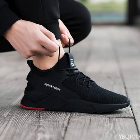 حجم كبير الخريف أزياء جديدة البند تنفس عارضة أحذية رجالية مريحة تنوعا خفيفة الوزن شقة أحذية رياضية للرجال
