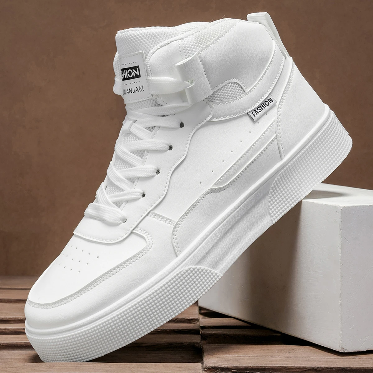 أحذية رياضية كاجوال للرجال، اتجاه المشي لمسافات طويلة في الهواء الطلق، خفيفة الوزن وبسيطة - Image 3