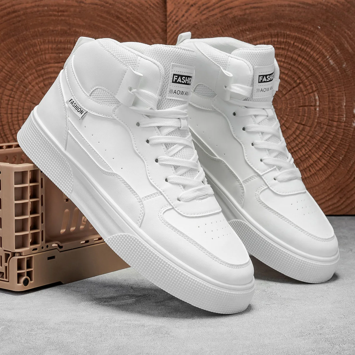 أحذية رياضية كاجوال للرجال، اتجاه المشي لمسافات طويلة في الهواء الطلق، خفيفة الوزن وبسيطة - Image 5