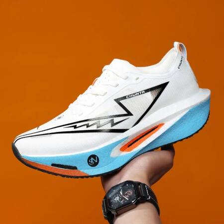 أحذية الجري المتخصصة من الكربون بورد ماراثون للرجال رياضية قابلة للتنفس وخفيفة الوزن للنساء أحذية رياضية مريحة