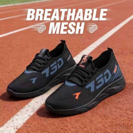 أحذية رياضية كاجوال عصرية عالية الجودة، أحذية جري مريحة للرجال خفيفة الوزن وقابلة للتنفس في الهواء الطلق