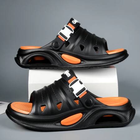 شباشب رجالية صيفية جديدة 2026، صنادل متعددة الاستخدامات، نعل ناعم من مادة EVA، أحذية للرجال والنساء للاستخدام الداخلي والخارجي والمشي والشاطئ
