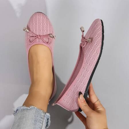 أحذية نسائية صيفية مسطحة من القماش الشبكي قابلة للتنفس، أحذية نسائية كاجوال، أحذية رياضية، تخفيضات، شحن مجاني