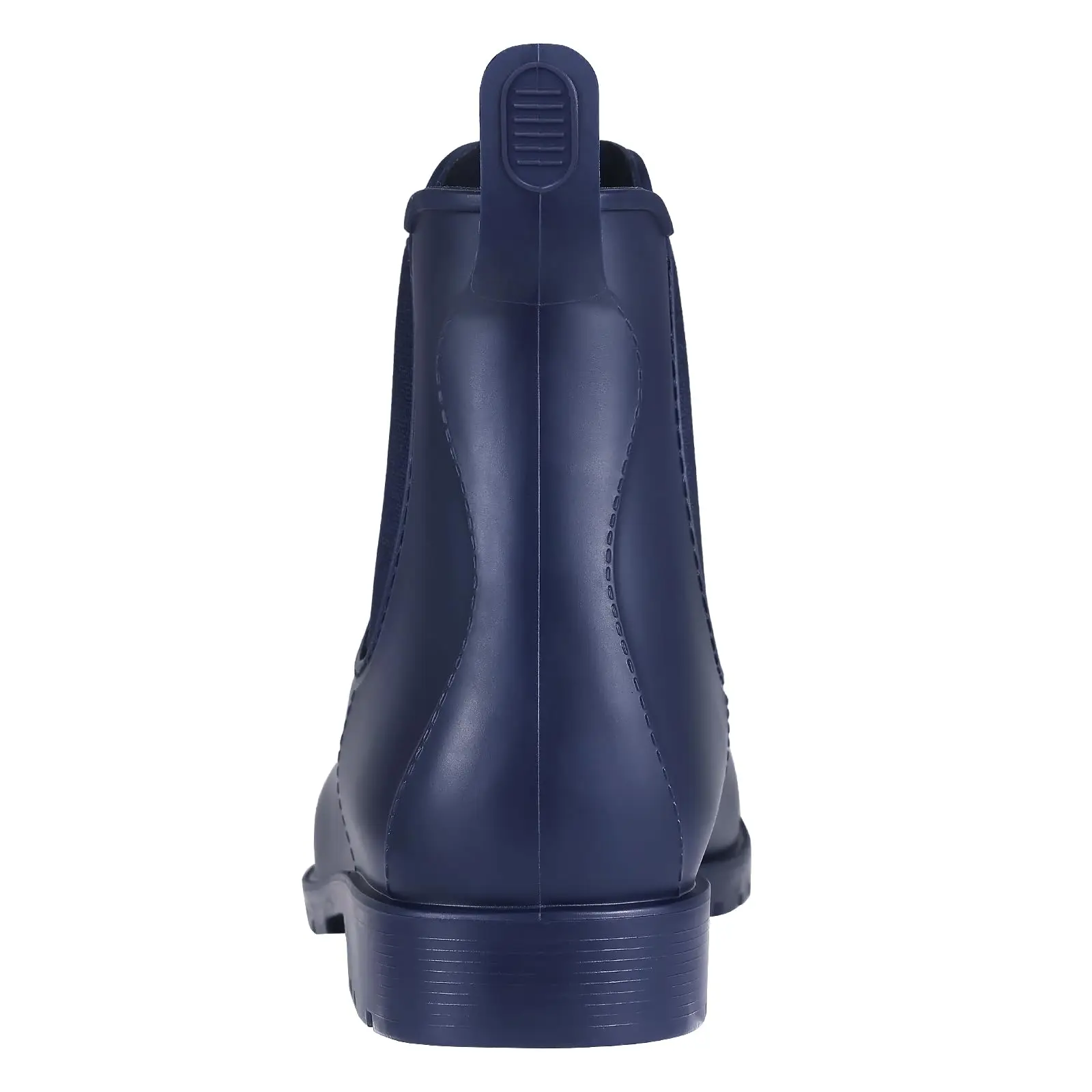 Evshine موضة أحذية المطر القصيرة للنساء سيدة جديدة تشيلسي الأحذية في الهواء الطلق المضادة للانزلاق مقاوم للماء احذية المطر Sodt المطاط حذاء بوت بطول الكاحل - Image 5