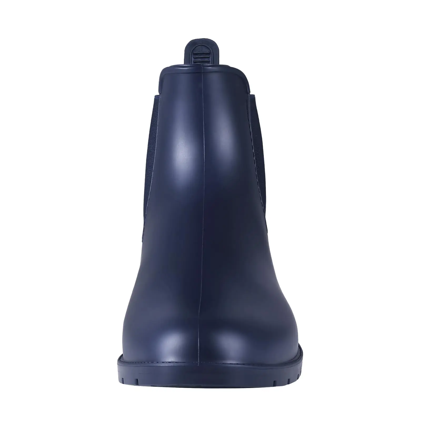 Evshine موضة أحذية المطر القصيرة للنساء سيدة جديدة تشيلسي الأحذية في الهواء الطلق المضادة للانزلاق مقاوم للماء احذية المطر Sodt المطاط حذاء بوت بطول الكاحل - Image 4