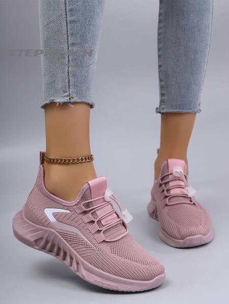 أحذية نسائية صيفية مسطحة من القماش الشبكي قابلة للتنفس، أحذية نسائية كاجوال، أحذية رياضية، تخفيضات، شحن مجاني